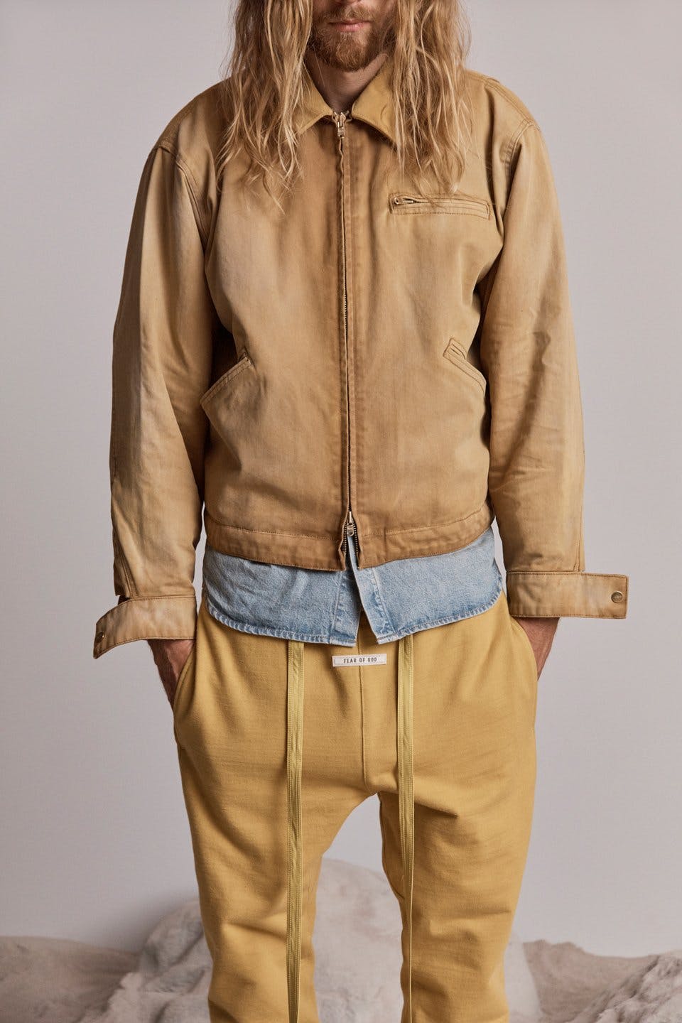 fear of god work jacket